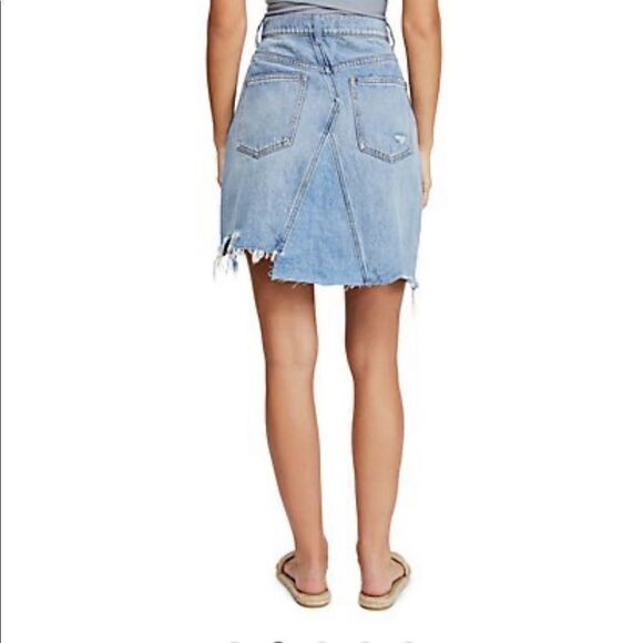Free People | Going Rogue Denim Skirt | 28 - Picture 2 of 7
